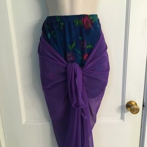 Swimsuit  Coverup built in skirt interchangeable